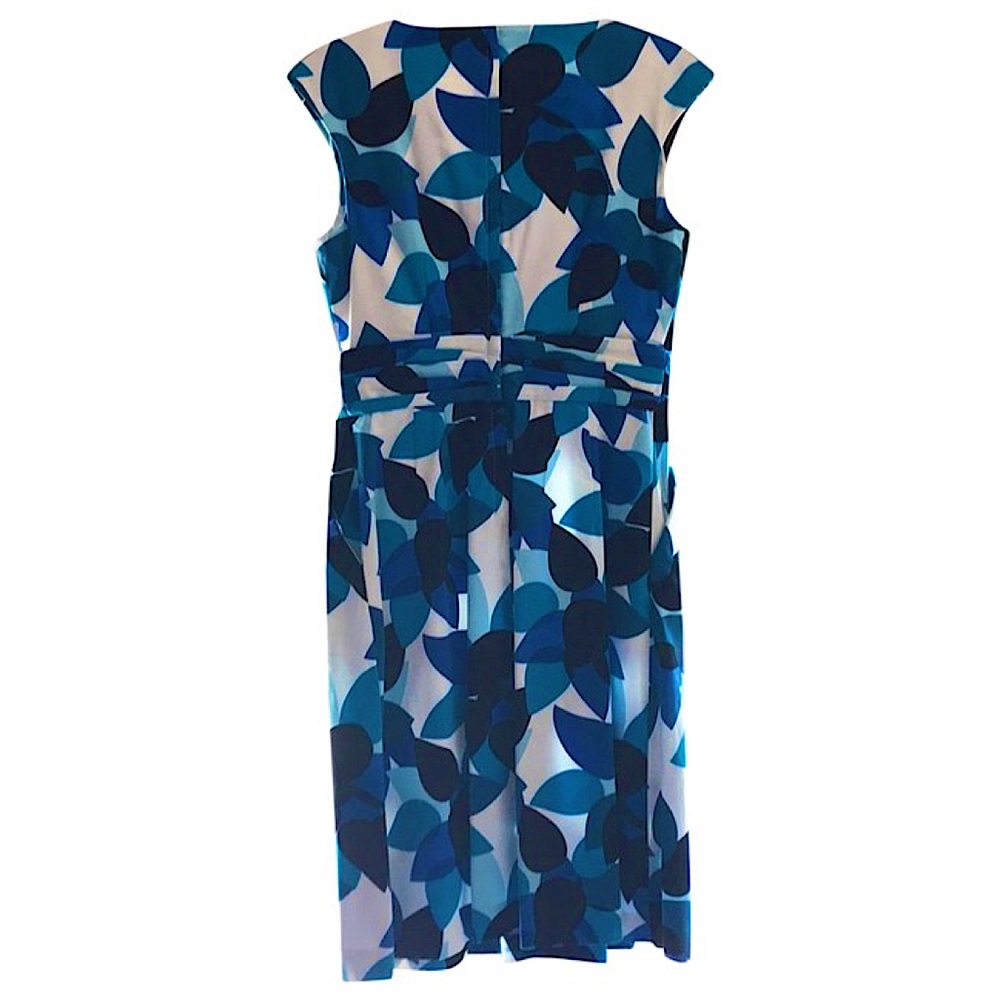 Calvin Klein | Turquoise Print Sheath Dress